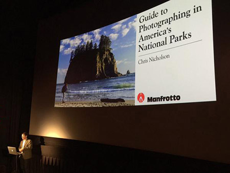 Chris Nicholson speaking at OPTIC 2015 Imaging Conference